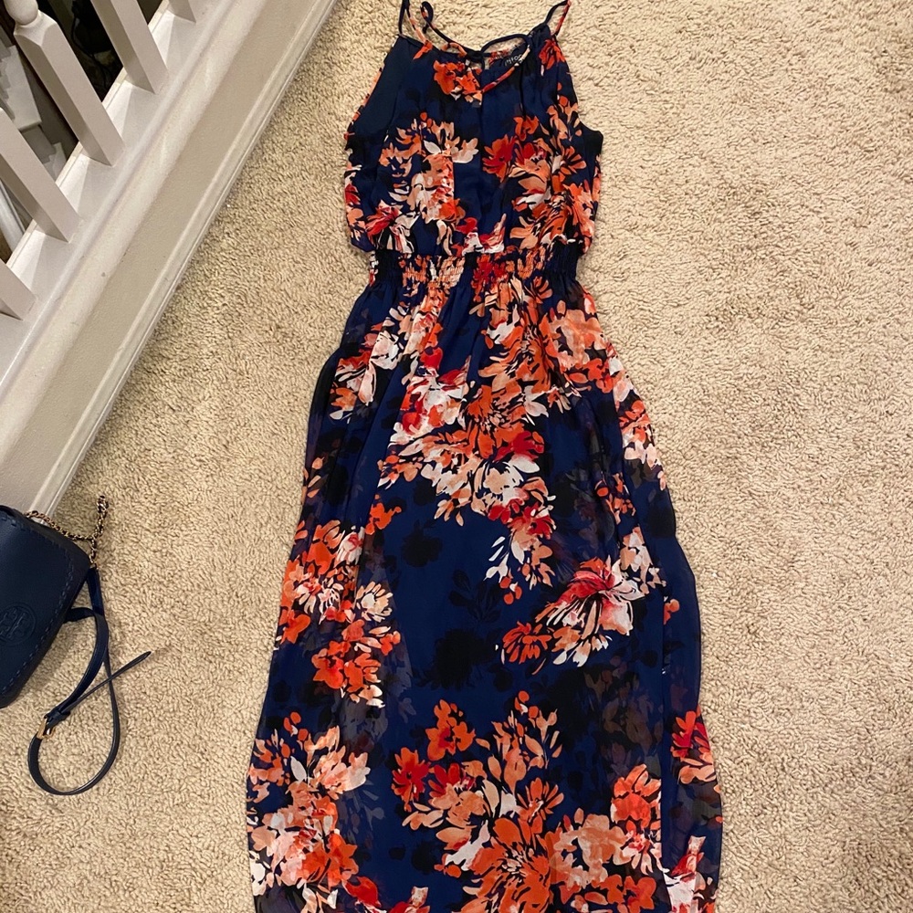 Floral maxi dress